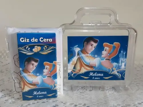 Lembrancinha Cinderela - 24 Unidades