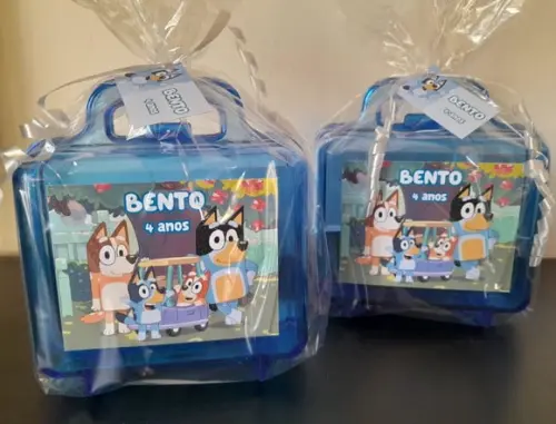 Lembrancinha Bluey e Bingo - 24 unidades
