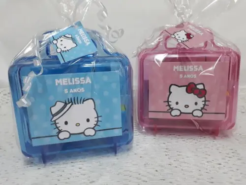 Lembrancinha de Aniversário Hello Kitty - 24 unidades