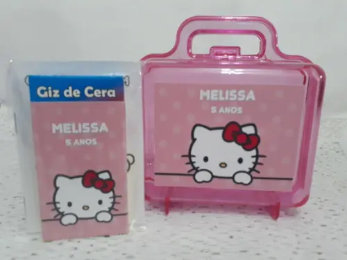 Lembrancinha de Aniversário Hello Kitty - 24 unidades