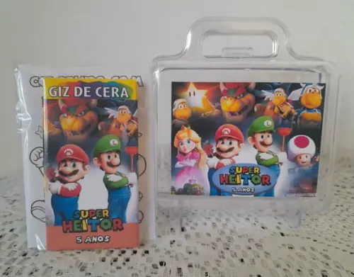 Lembrancinha de Aniversário Mario Bros