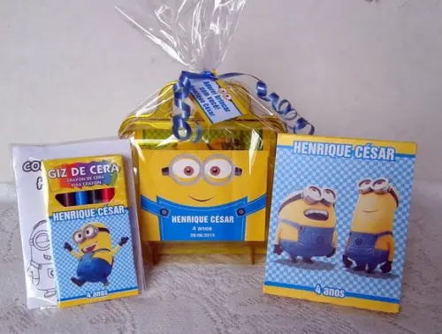 Lembrancinha de Aniversário Minions - 36 Unidades