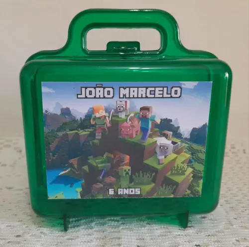 Lembrancinha de Aniversário Minecraft