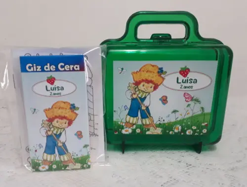 Lembrancinha de Aniversário Moranguinho - 24 Unidades