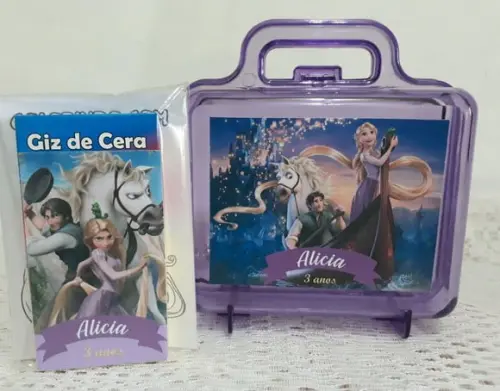 Lembrancinha de Aniversário Rapunzel - 20 unidades