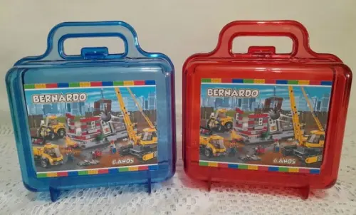 Lembrancinha Festa Construção