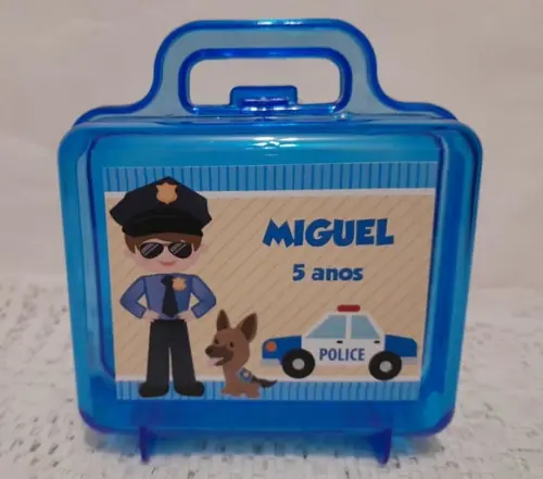 Lembrancinha Festa Policia