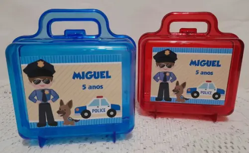 Lembrancinha Festa Policia