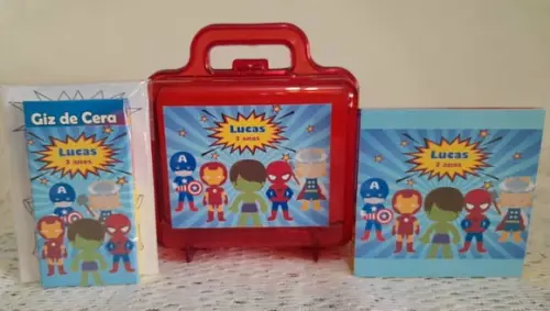 Lembrancinha Festa Super-heróis