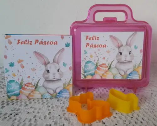 Lembrancinha Infantil Páscoa - Kit Massinha