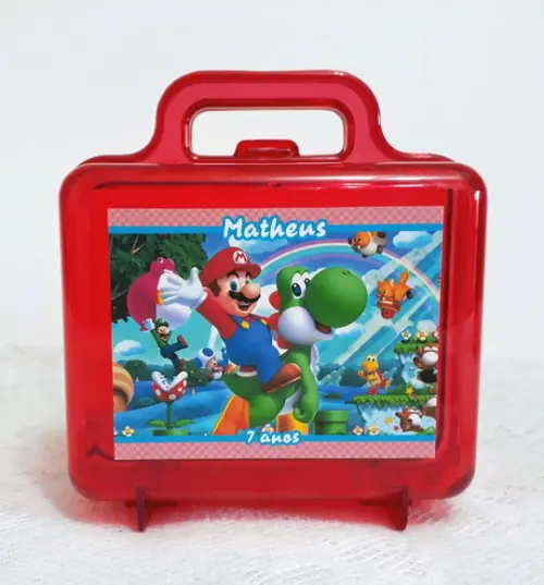 Lembrancinha Mario Bros - 30 Unidades