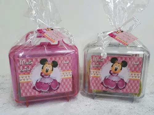 Lembrancinha Minie Realeza - 24 Unidades