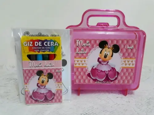 Lembrancinha Minie Realeza - 24 Unidades