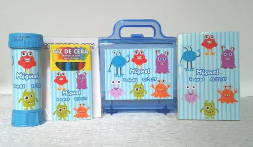 Lembrancinha Monstrinhos- 24 Unidades