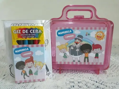 Lembrancinha Mundo Bita Rosa