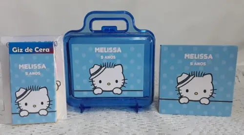 Lembrancinha Personalizada Hello Kitty - 24 Unidades