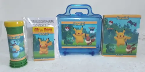 Lembrancinha Pokémon - 18 Unidades