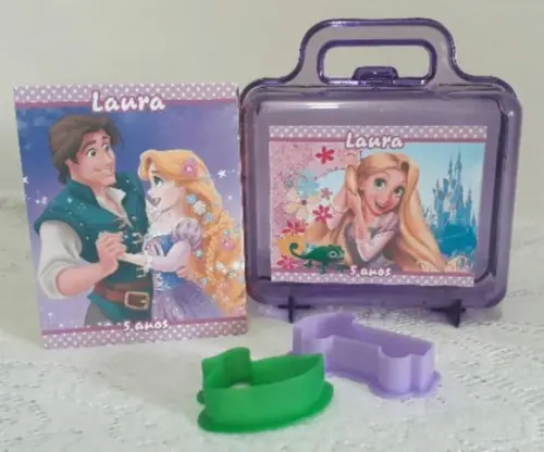 Lembrancinha Rapunzel Kit Massinha