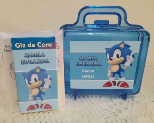 Lembrancinha Sonic