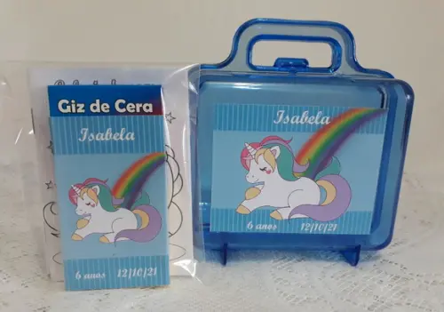 Lembrancinha Unicórnio - 24 unidades