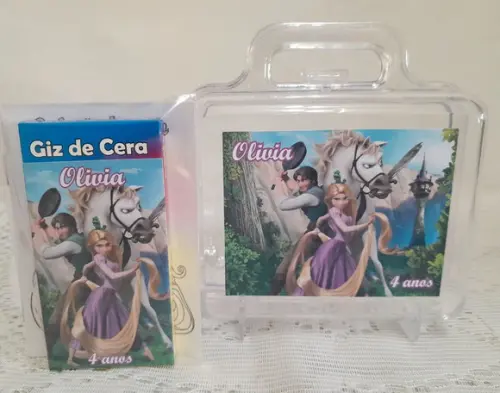 Lembrancinha Tema Rapunzel