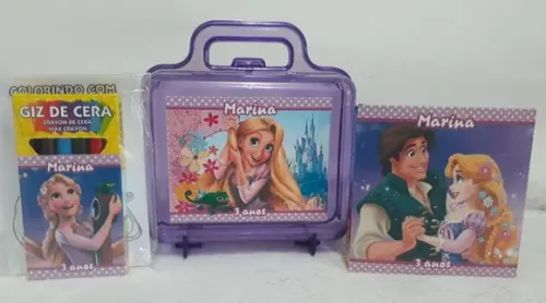 Lembrancinhas Rapunzel - 18 Unidades