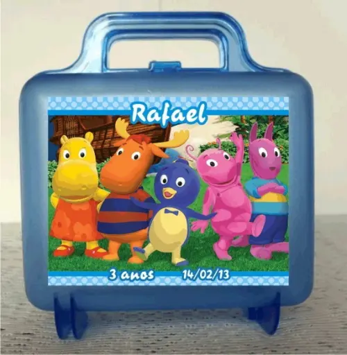 Maletinha Acrílica Backyardigans