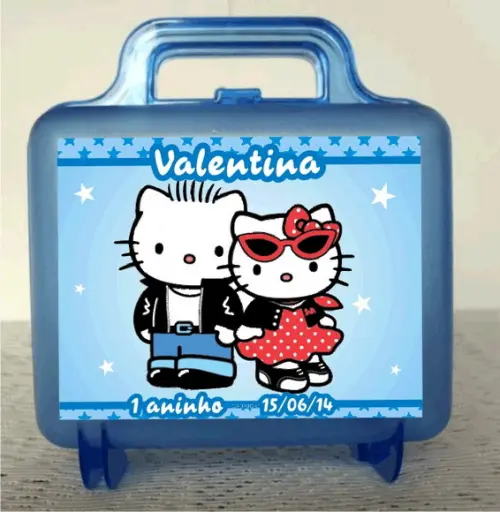 Maletinha Acrílica Hello Kitty