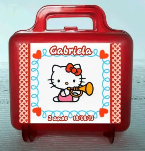 Maletinha Acrílica Hello Kitty