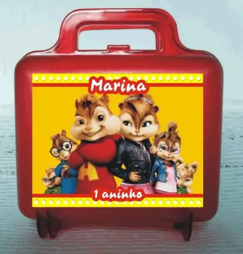 Maletinha Alvin E Seus Esquilos