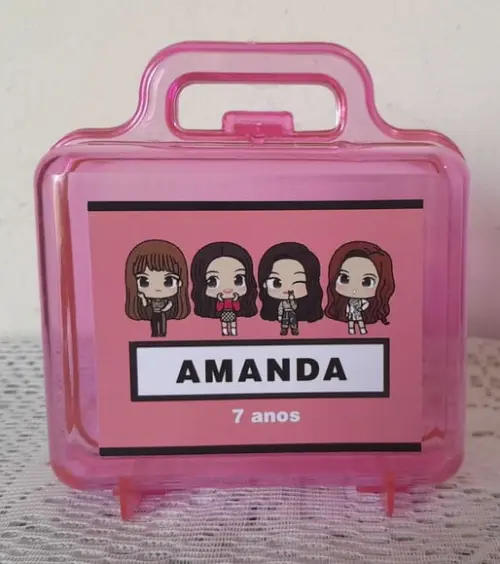 Maletinha Black Pink - 30 Unidades