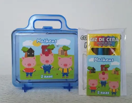 Maletinha os Três Porquinhos