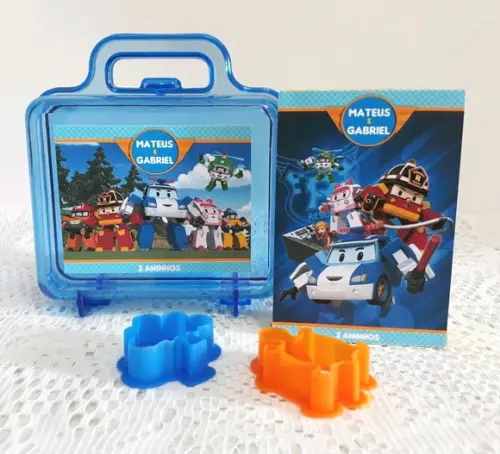 Maletinha Robocar Poli - 24 Unidades