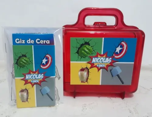 Maletinha Super-heróis