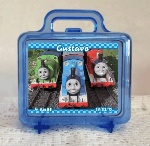 Maletinha Thomas com Kit Colorir