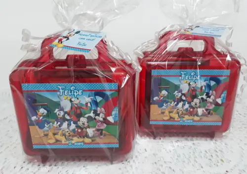 Maletinha Turma do Mickey - 20 Unidades
