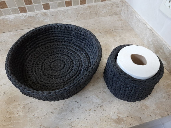 Kit Bandeja e Porta Papel Higiênico