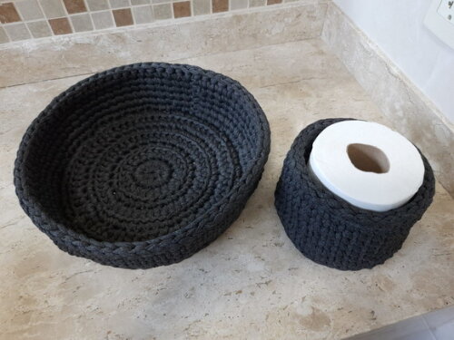 Kit Bandeja e Porta Papel Higiênico