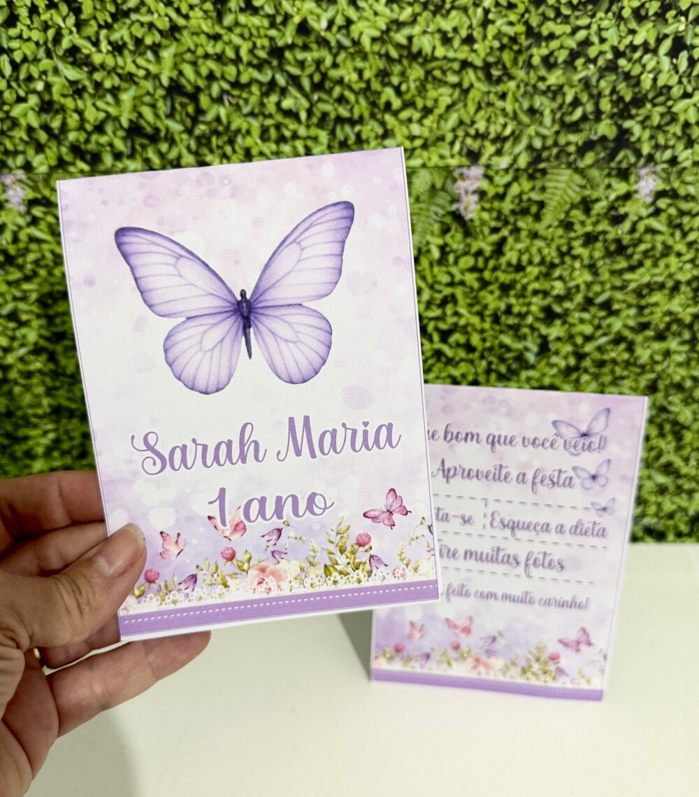 Plaquinha de agradecimento - Centro de mesa /Aniversário / Festa