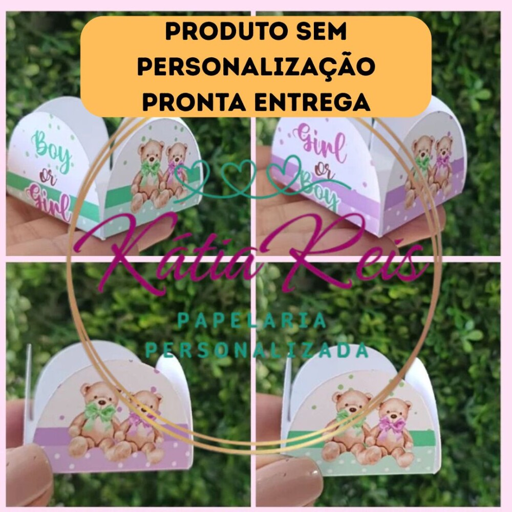 50 FORMINHAS DE DOCINHO OU BRIGADEIRO CHÁ REVELAÇÃO VERDE E LI