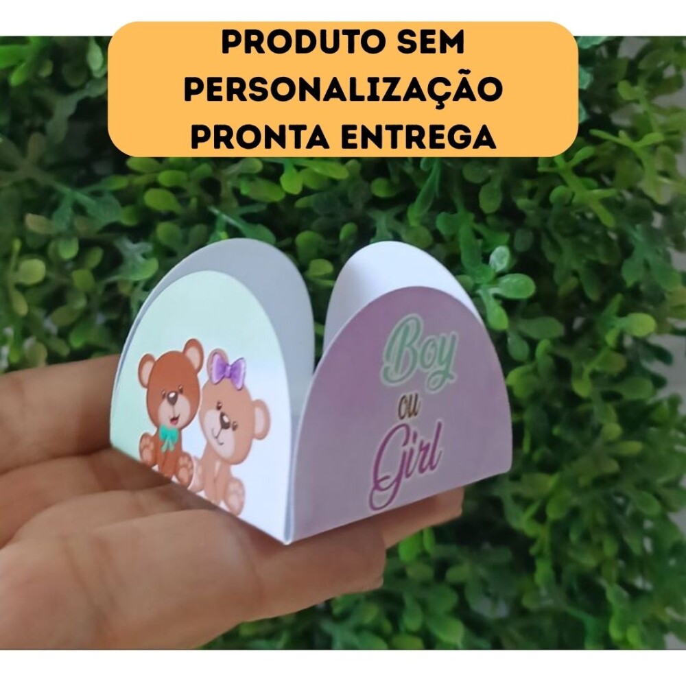 50 FORMINHAS DE DOCINHO OU BRIGADEIRO CHÁ REVELAÇÃO VERDE E LI