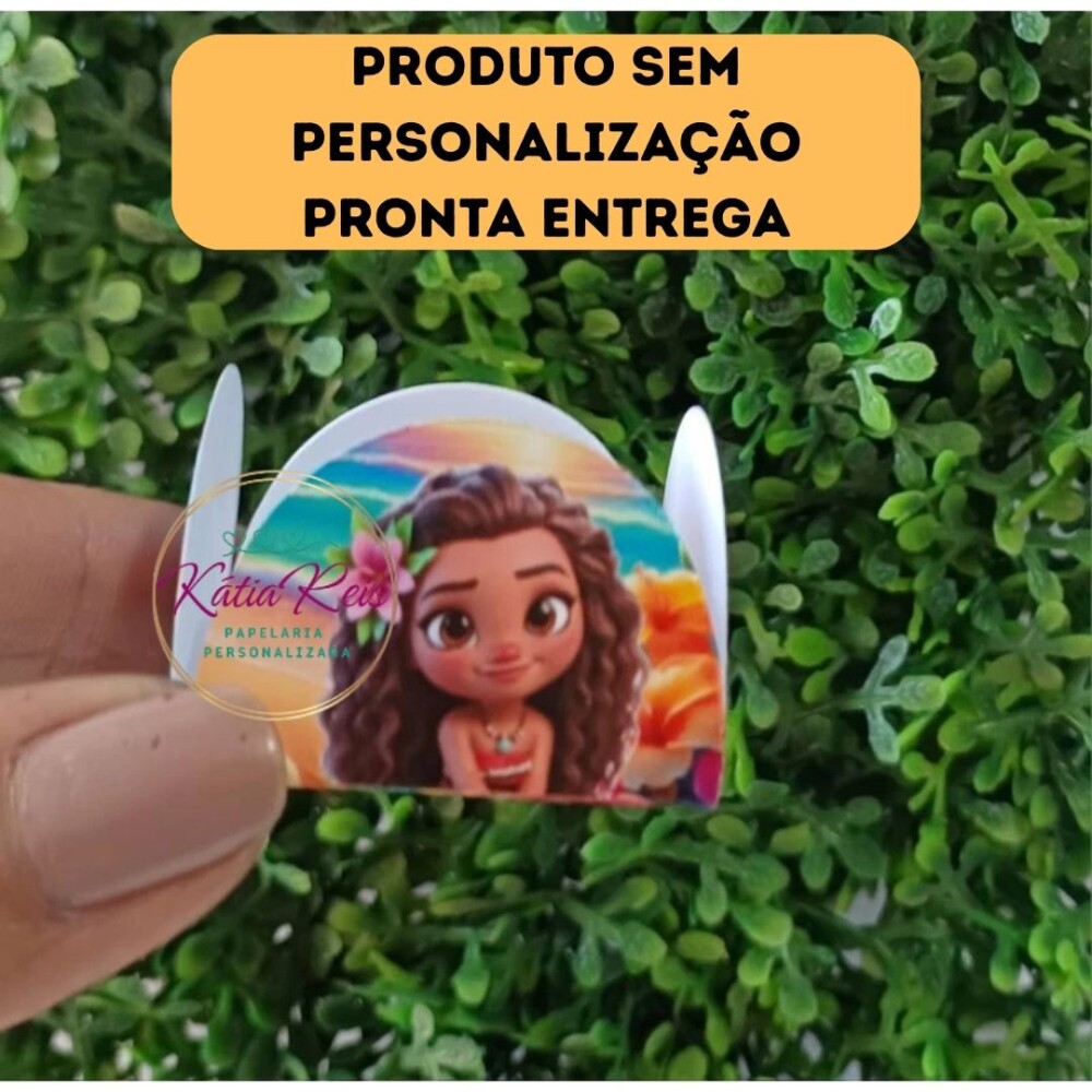 50 FORMINHAS DE DOCINHO OU BRIGADEIRO Moana / SEM PERSONALIZAÇÃ
