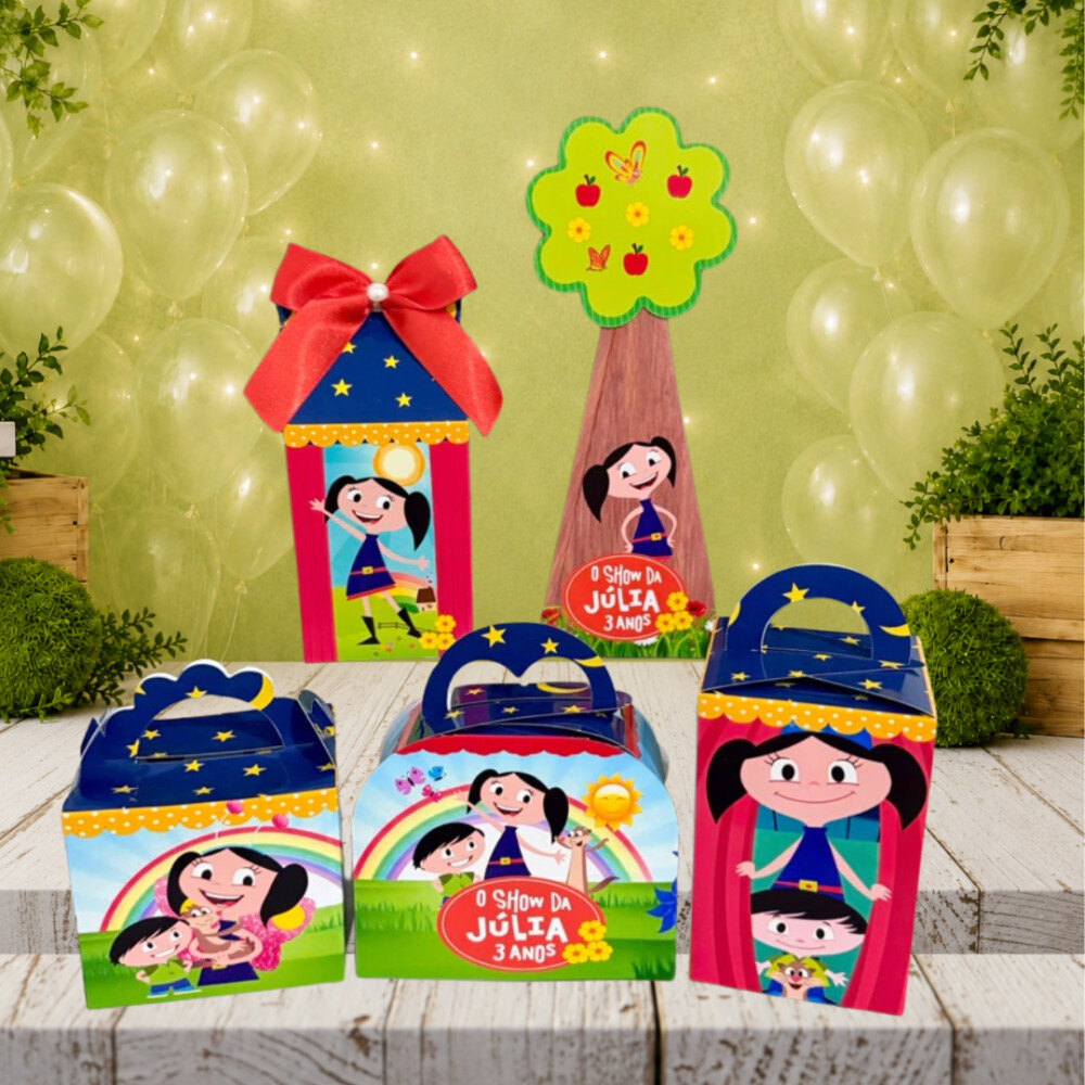 Kit Caixinhas Show da Luna /Lembrancinha de Festa Infantil / JÁ