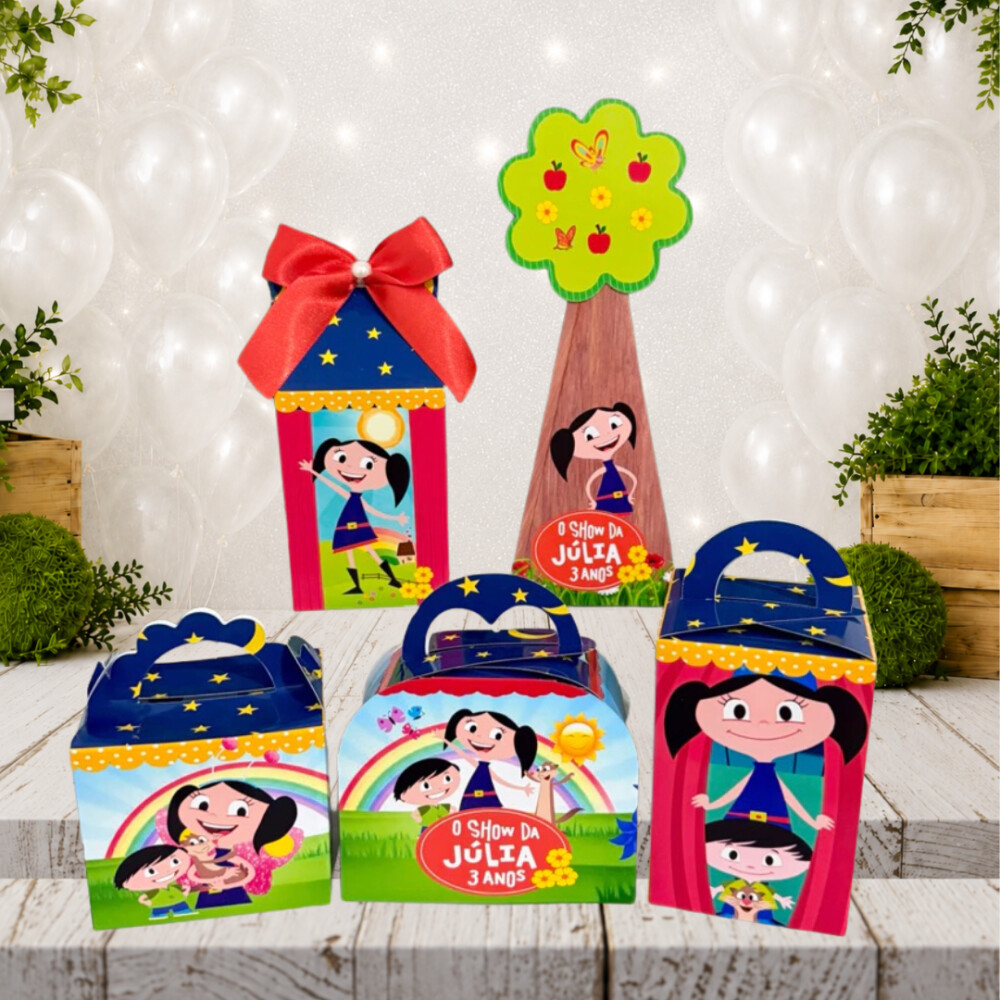Kit Caixinhas Show da Luna /Lembrancinha de Festa Infantil / JÁ