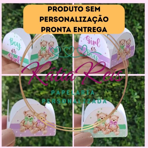 50 FORMINHAS DE DOCINHO OU BRIGADEIRO CHÁ REVELAÇÃO VERDE E LILÁS / SEM PERSONALIZAÇÃO