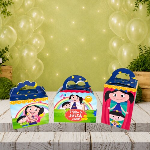 Kit Caixinhas Show da Luna /Lembrancinha de Festa Infantil / JÁ