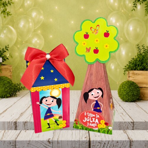 Kit Caixinhas Show da Luna /Lembrancinha de Festa Infantil / JÁ
