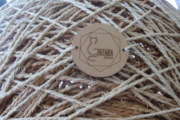 Toca em Sisal para Gatos até 6kg