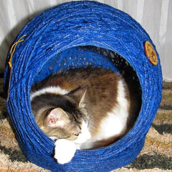 Toca Tamanho P em Barbante para Gatos até 6kg