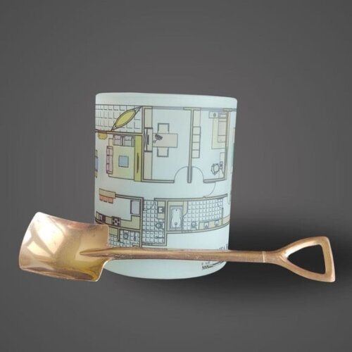 Caneca Planta Baixa Arquitetura